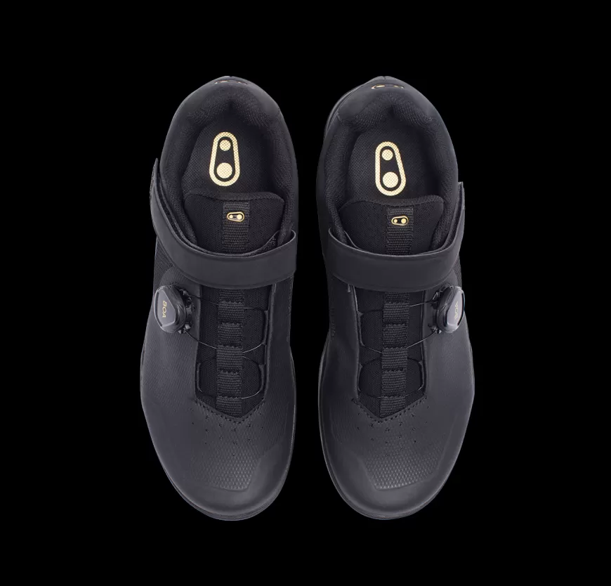 mallet_boa_clipin_shoes_8.webp Mallet | Mallet Clip-in*Crankbrothers Mallet BOA® Clip-In Shoes Black/Gold