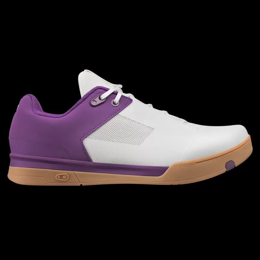 mallet_lace_clipin_shoes__bernard_kerr_edition_3.webp Mallet | Mallet Clip-in*Crankbrothers Mallet Lace Clip-In Shoes - Bernard Kerr Edition White/Purple/Gum