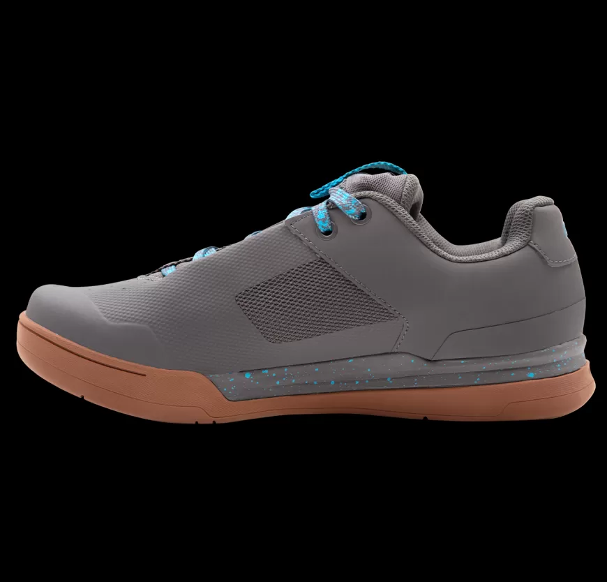 mallet_lace_clipin_shoes__greyblue_splatter_3.webp Mallet | Mallet Clip-in*Crankbrothers Mallet Lace Clip-In Shoes - Grey/Blue Splatter BlueSplatter