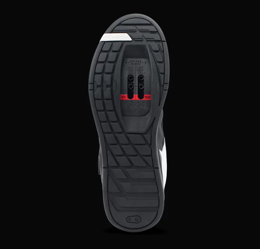 mallet_speed_lace_clipin_shoes__blackwhite_4.webp Mallet | Mallet Clip-in*Crankbrothers Mallet Speed Lace Clip-In Shoes - Black/White