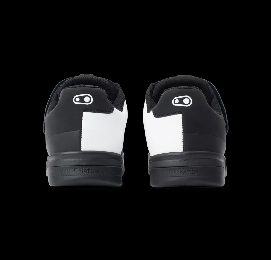 mallet_speed_lace_clipin_shoes__blackwhite_5.webp Mallet | Mallet Clip-in*Crankbrothers Mallet Speed Lace Clip-In Shoes - Black/White