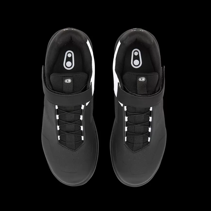 stamp_speed_lace_flat_shoes__blackwhite_4.webp Stamp | Stamp Flat*Crankbrothers Stamp Speed Lace Flat Shoes - Black/White