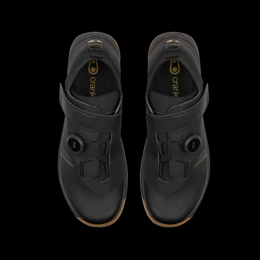 stamp_trail_boa_flat_shoes__blackgold_4.webp Stamp | Stamp Trail Flat*Crankbrothers Stamp Trail BOA® Flat Shoes - Black/Gold